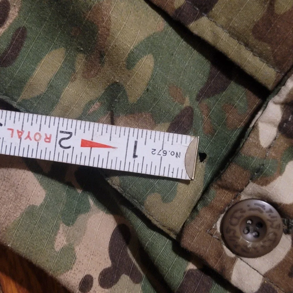 Army Woodland‎ Forest Camo Cargo Pants Men's Size 30 Green Measures 32